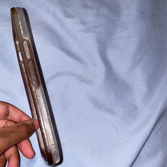 iPhone 12 and Pro Symmetry Series Clear Case sparkle glitter otter box cover - Picture 8 of 8